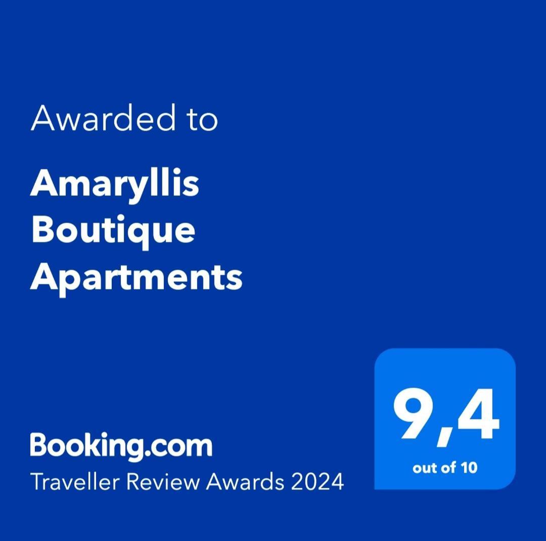 Amaryllis Boutique Apartments Moraítika Kültér fotó